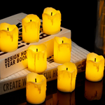 Pair of Candle Light LED Lamp Special Candle Light Gift