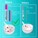 12 Colors Erasable Water Painting Pens