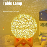 Warm & Colorful LED Moon Lamp – Touch Control Bedroom Night Light