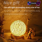 Warm & Colorful LED Moon Lamp – Touch Control Bedroom Night Light