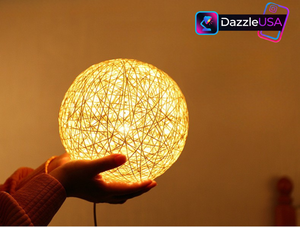 Warm & Colorful LED Moon Lamp – Touch Control Bedroom Night Light