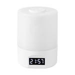 Nightlight Bedroom Sleep Lamp – USB Rechargeable LED Table Lamp with Clock & Touch Control | DazzleUSA