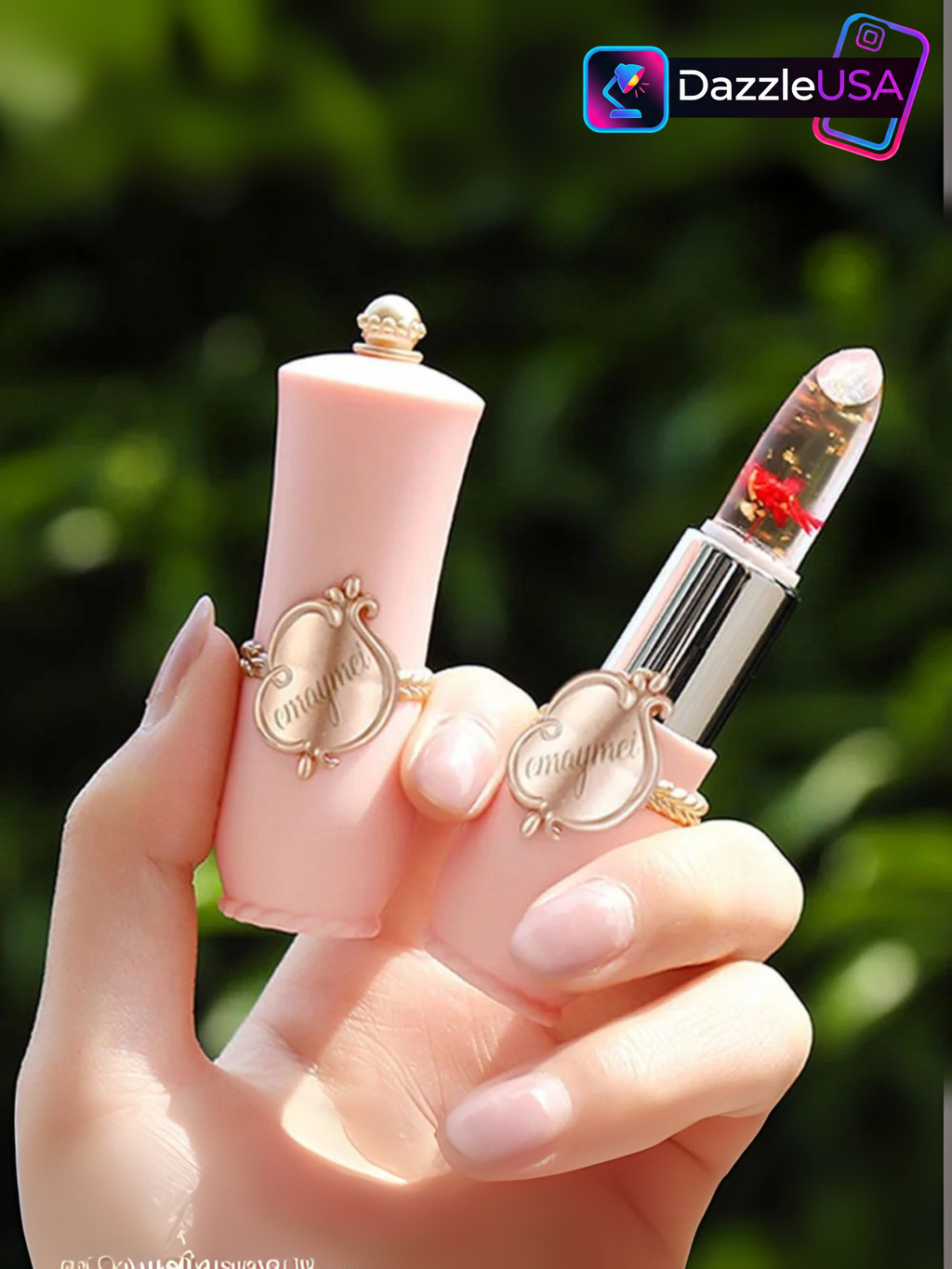 ( ৩ পিস) Jelly Dried Flower Color Changing Lip Balm with