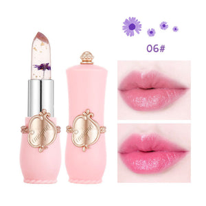 ( ৩ পিস) Jelly Dried Flower Color Changing Lip Balm with