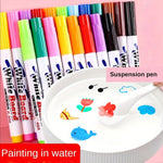 12 Colors Erasable Water Painting Pens