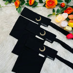 Arabian Niqab 6 Inch Pendant Short Niqab Hijab for Muslim Women