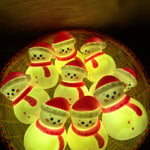 1 PCS New Christmas Night Light Hat Snowman Luminous