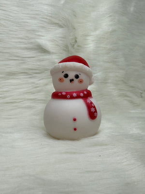 1 PCS New Christmas Night Light Hat Snowman Luminous