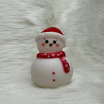 2 PCS New Christmas Night Light Hat Snowman Luminous