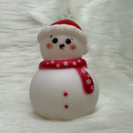 3 PCS New Christmas Night Light Hat Snowman Luminous