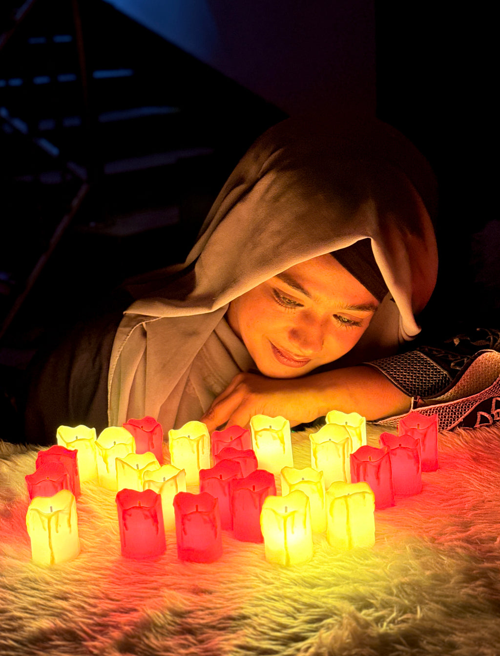 (12 PCS) Candle Light LED Lamp Special Candle Light Gift