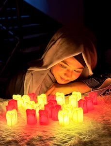 Pair of Candle Light LED Lamp Special Candle Light Gift
