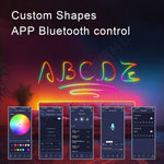 Waterproof RGB Neon Light Strip – Bluetooth Music & Remote Control IP67