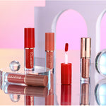 ErshiQi 12 color book lip gloss set Matte Pearlescent non-stick Cup lip glaze lipstick