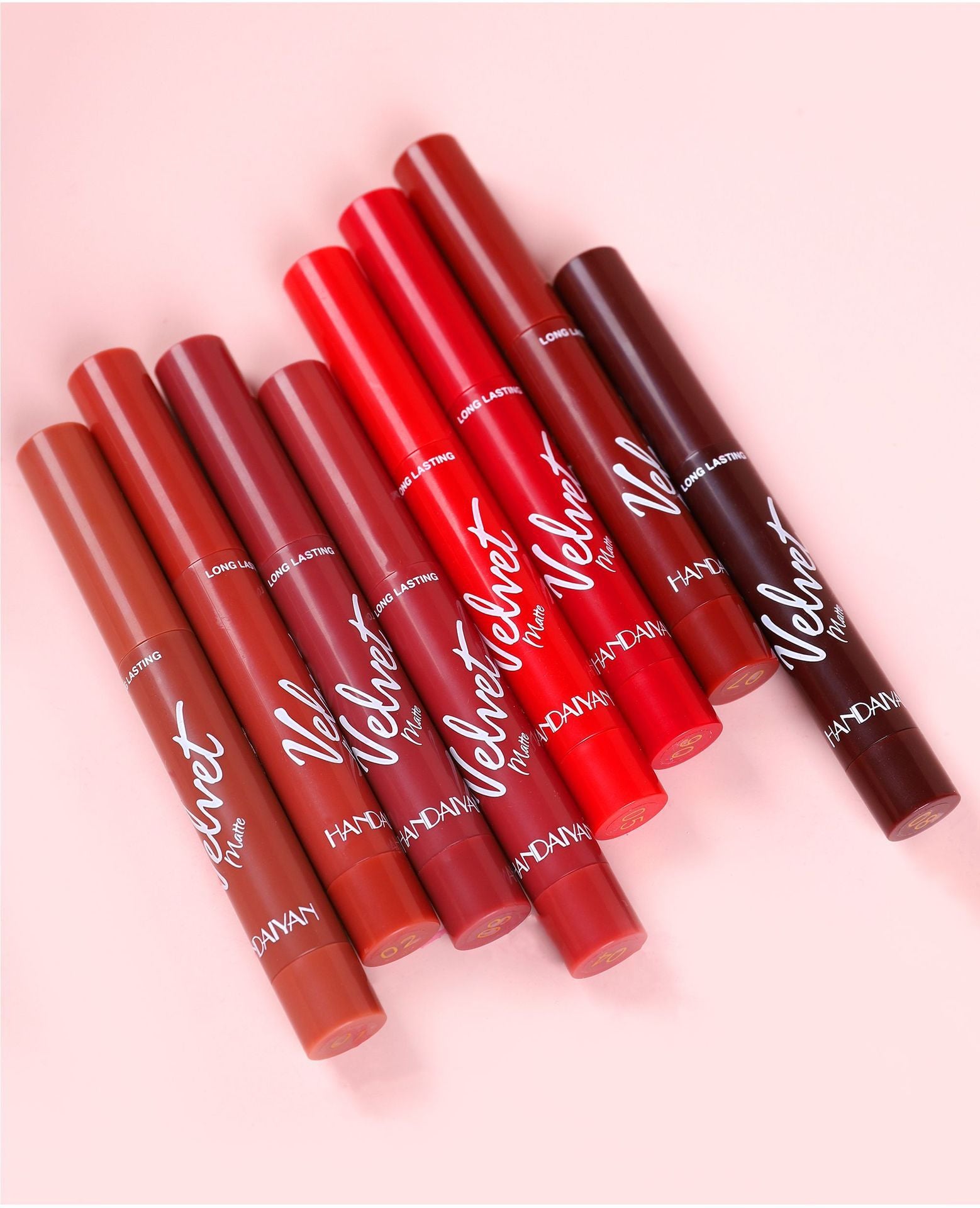 Handaiyan Just a Kiss Velvet Matte Lipstick Set 8 PCS