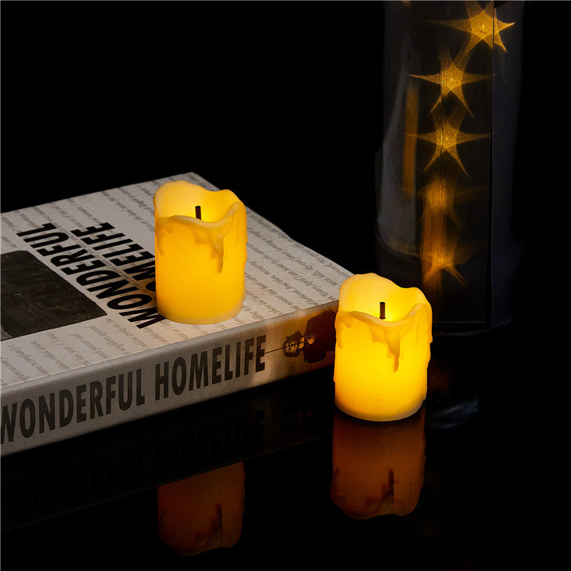 Pair of Candle Light LED Lamp Special Candle Light Gift