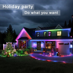 Waterproof RGB Neon Light Strip – Bluetooth Music & Remote Control IP67