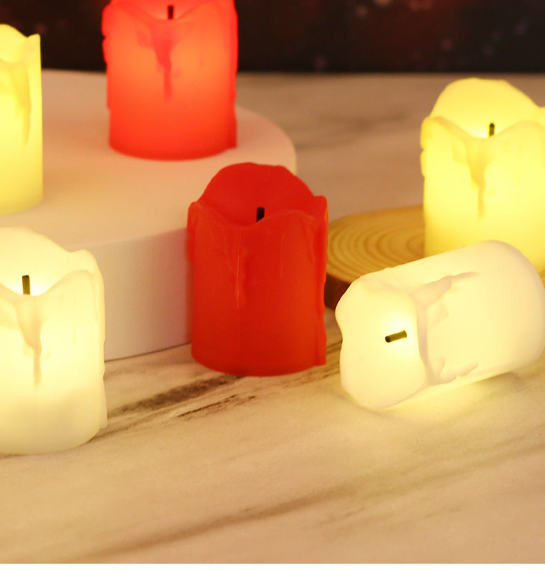 Pair of Candle Light LED Lamp Special Candle Light Gift