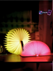 Magical 7-Color Wooden Foldable Book Lamp – USB Rechargeable Night Light