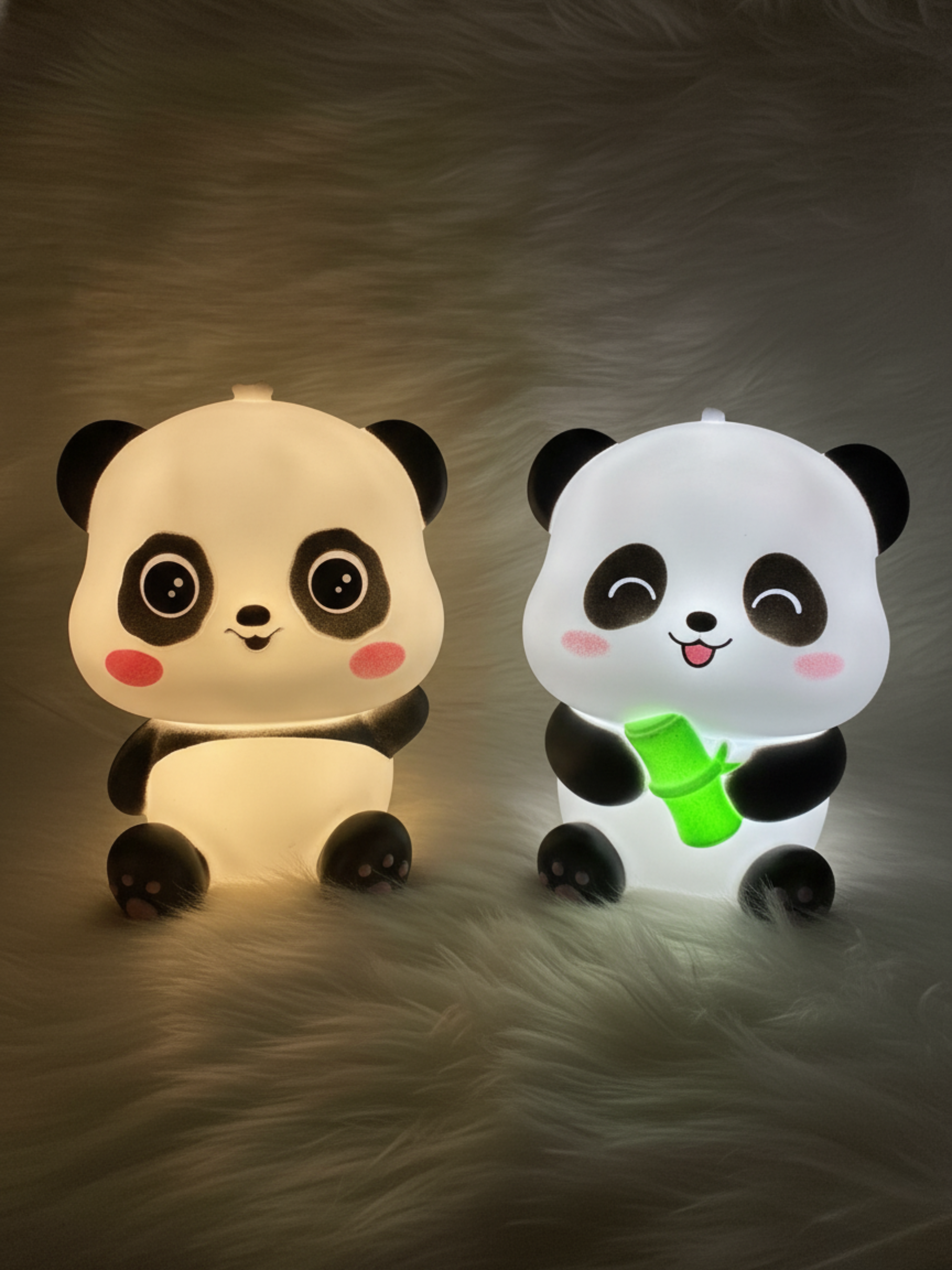 Panda bamboo Lemp & Cute Panda Lamp Combo