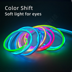 Waterproof RGB Neon Light Strip – Bluetooth Music & Remote Control IP67