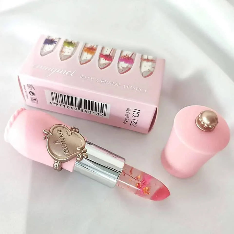 ( ৩ পিস) Jelly Dried Flower Color Changing Lip Balm with