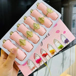 ( 2 পিস) Jelly Dried Flower Color Changing Lip Balm