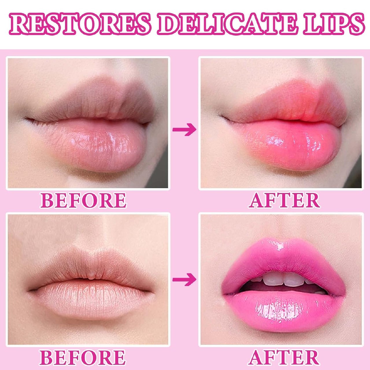( ১ পিস) Jelly Dried Flower Color Changing Lip Balm